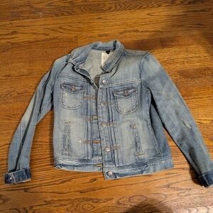 J Crew Classic Blue Denim Jacket